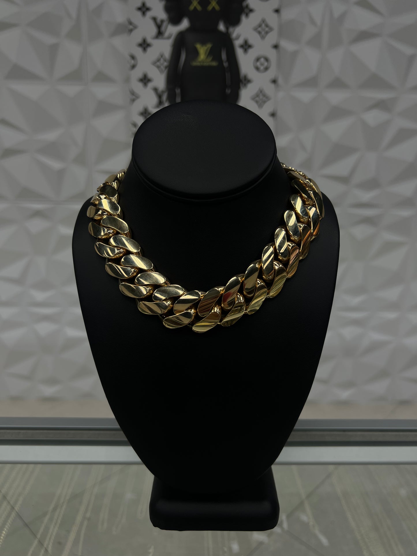 Solid 10k Gold Miami Cuban 24 MM