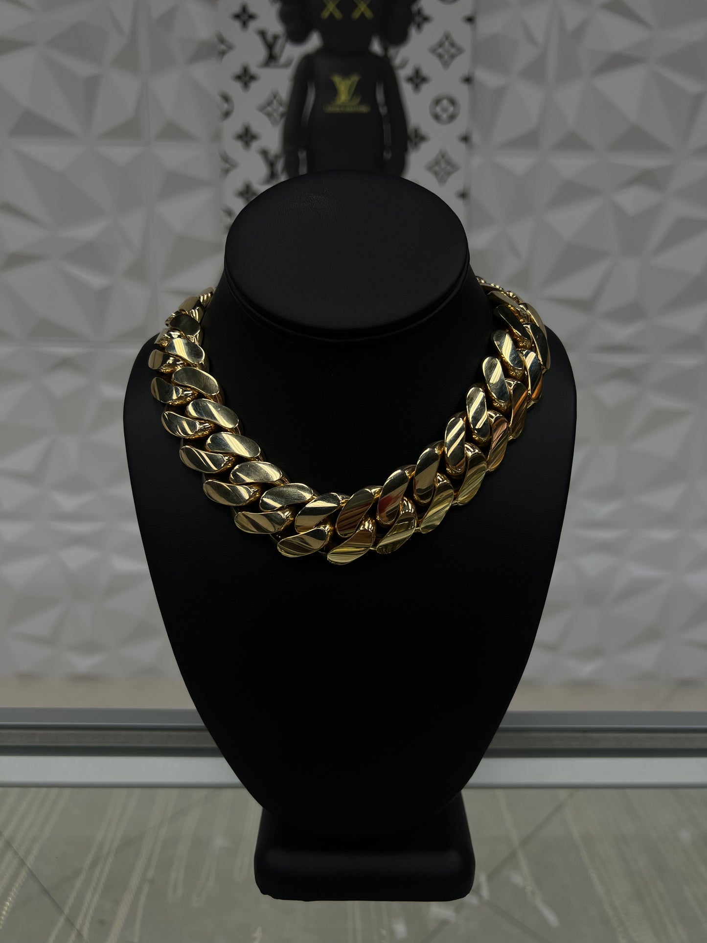 Solid 10k Gold Miami Cuban 24 MM