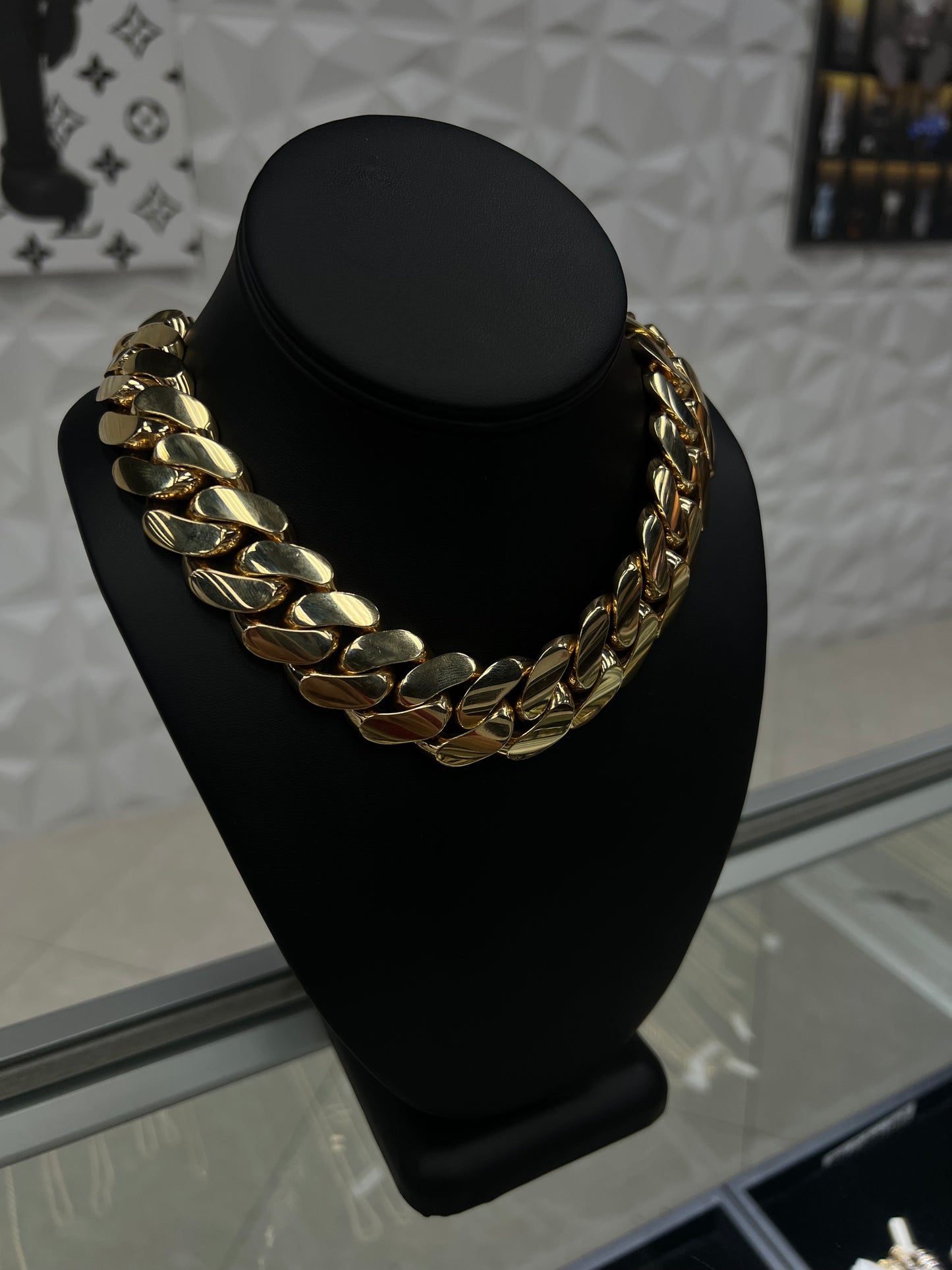 Solid 10k Gold Miami Cuban 24 MM