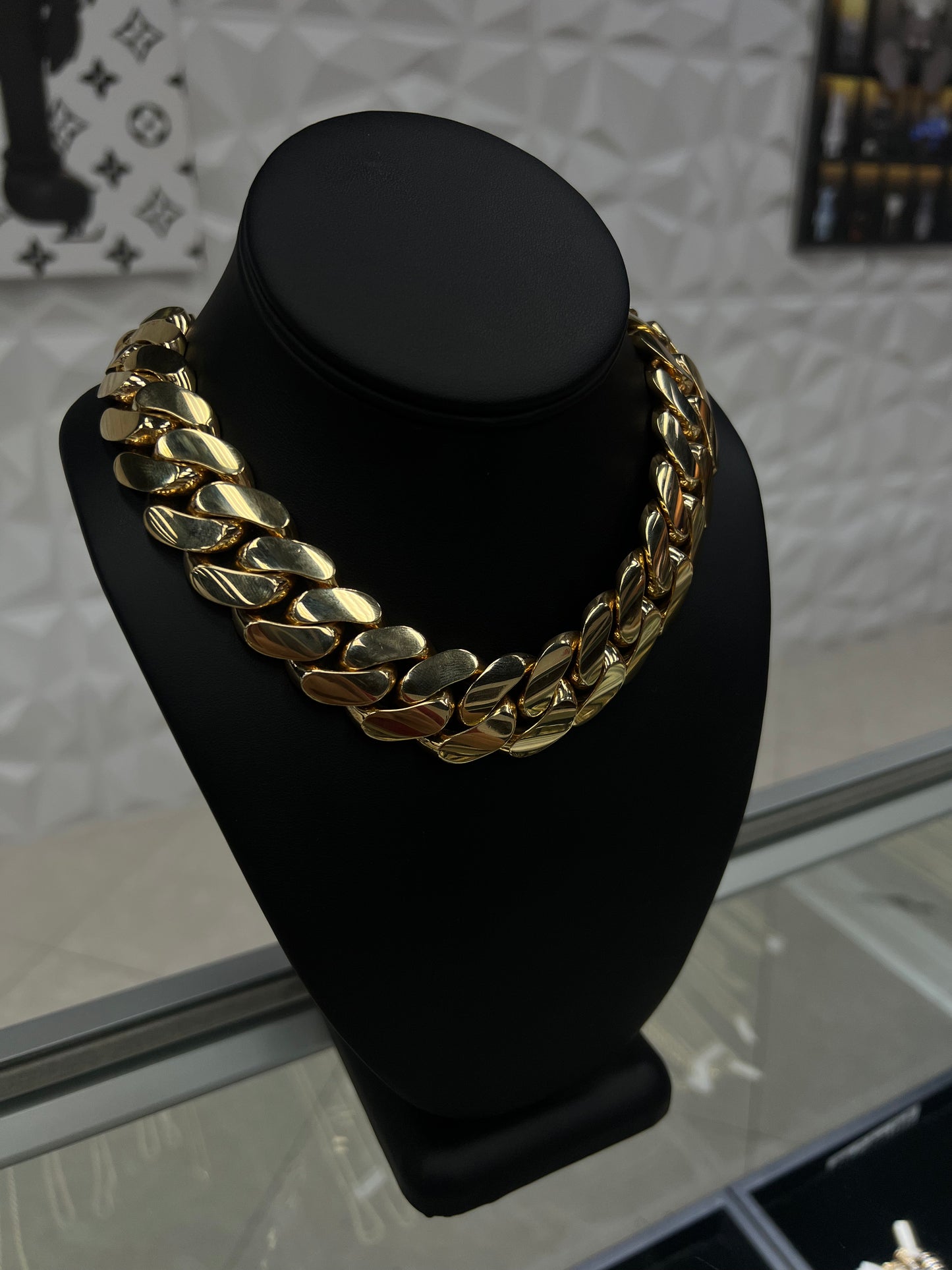 Solid 10k Gold Miami Cuban 24 MM