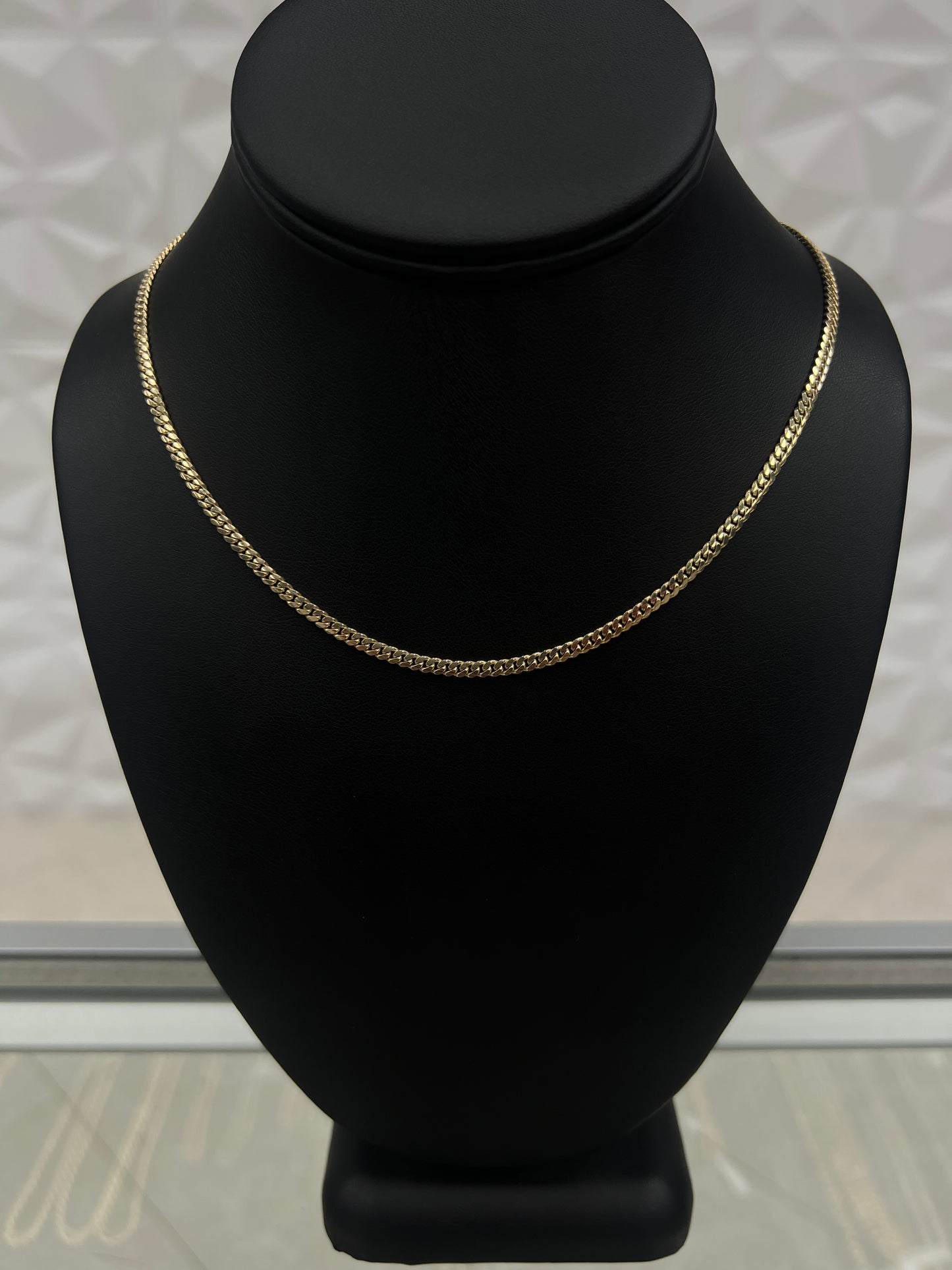 Solid 10k Gold Miami Cuban with Box Lock 3 MM