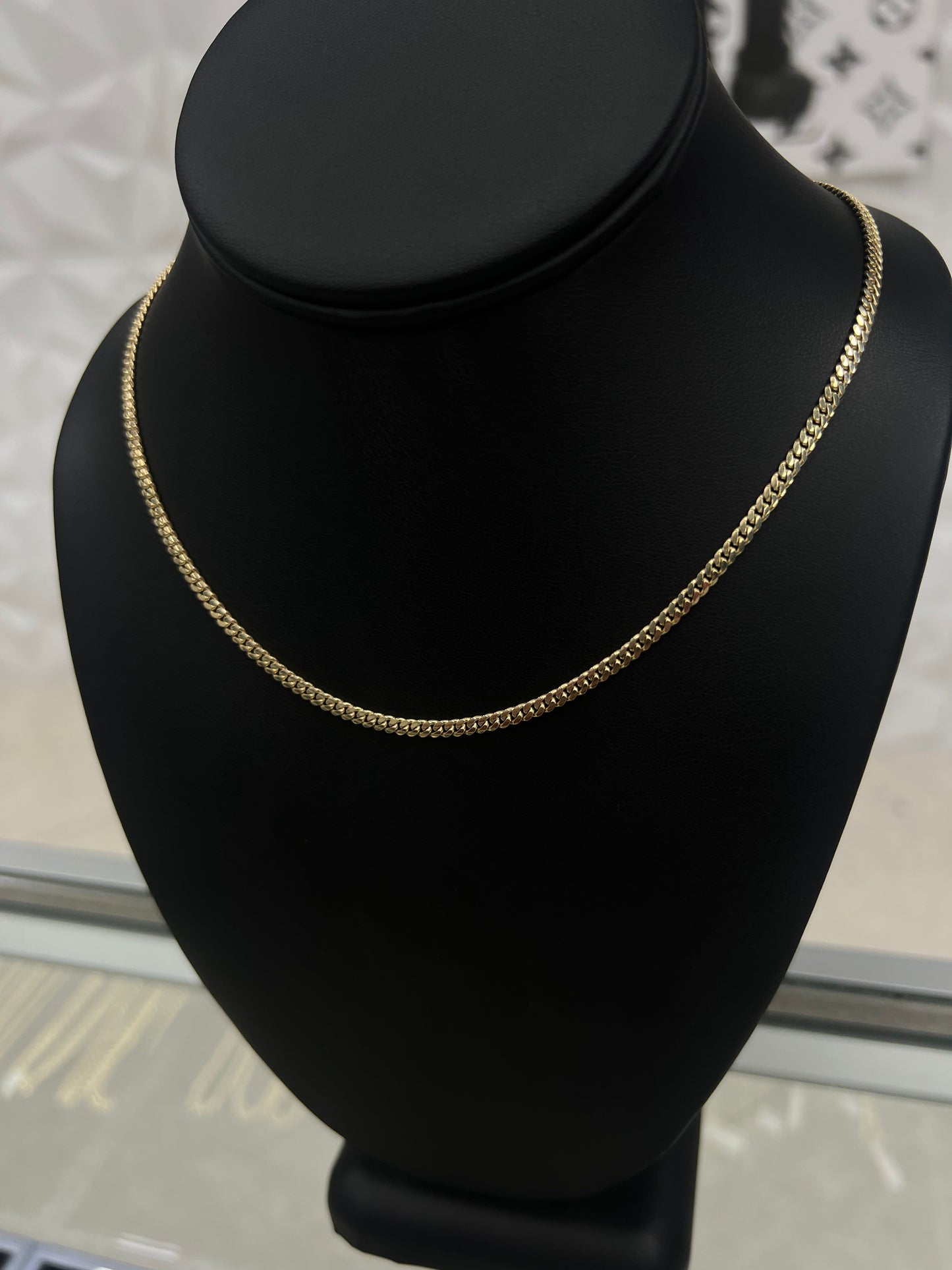 Solid 10k Gold Miami Cuban with Box Lock 3 MM