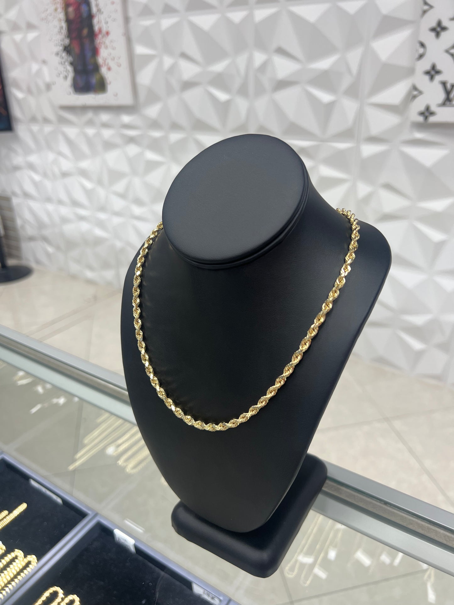 Solid 14k Gold Rope