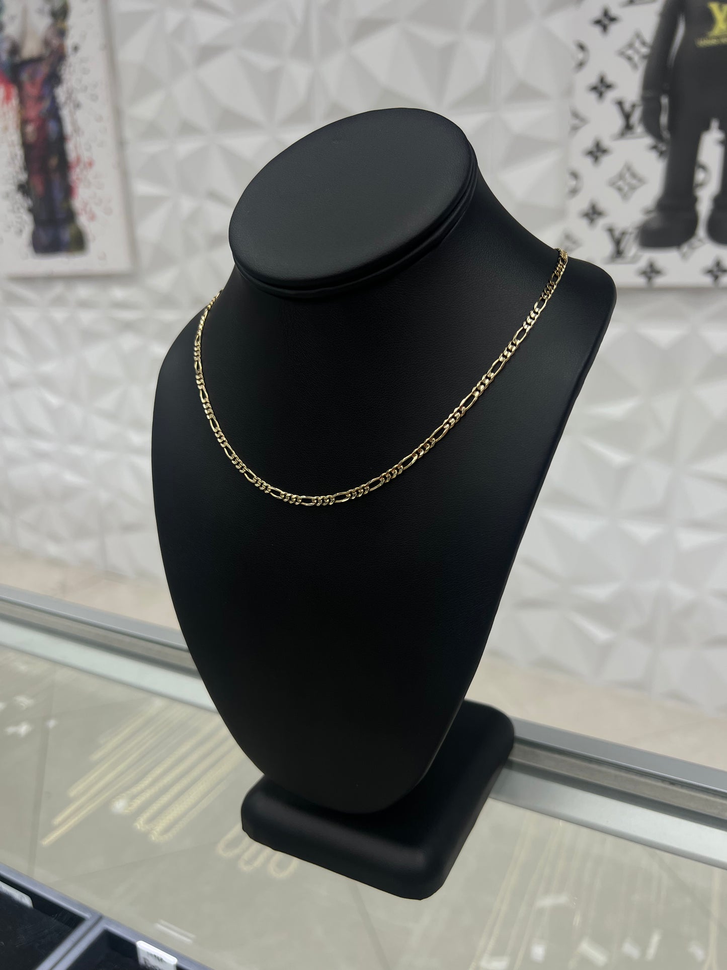 Solid 14k Gold Figaro