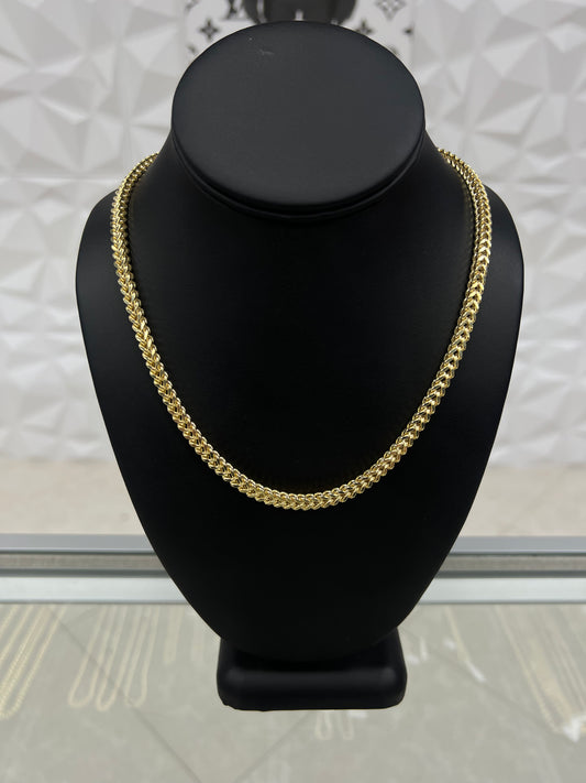10k Gold Frank Chain 4.9MM