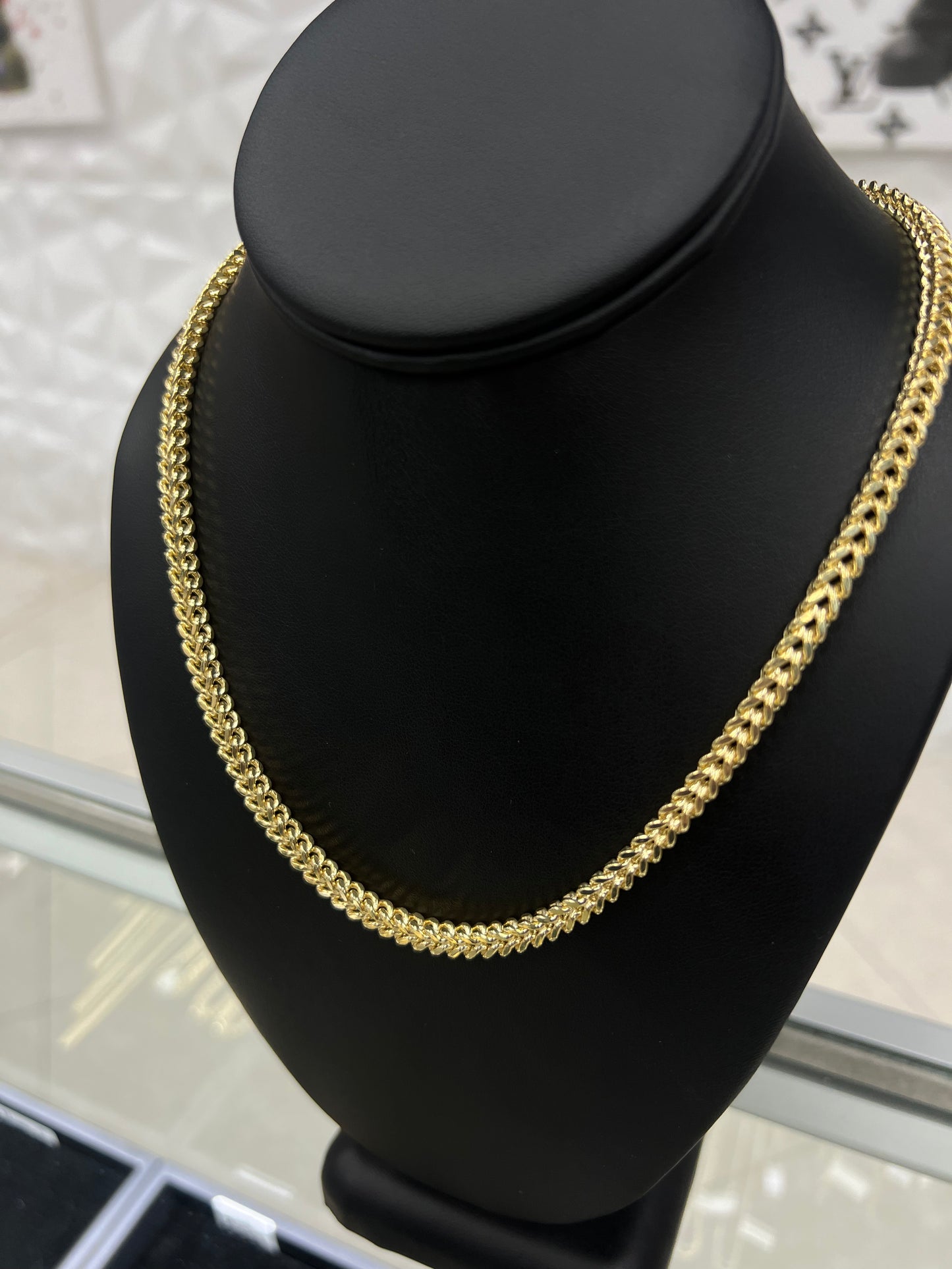 10k Gold Frank Chain 4.9MM