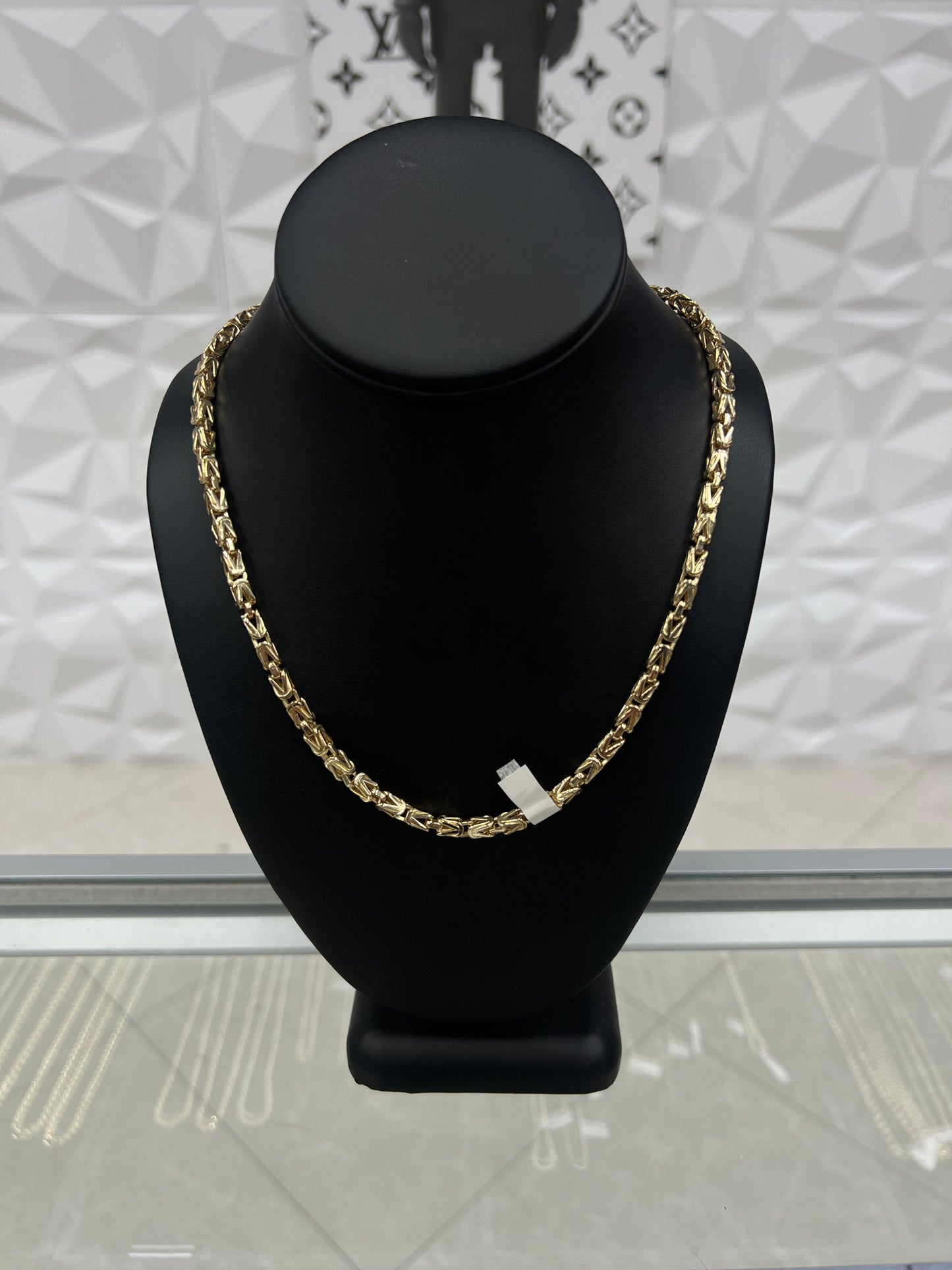 10k Gold Byzantine Link 4MM