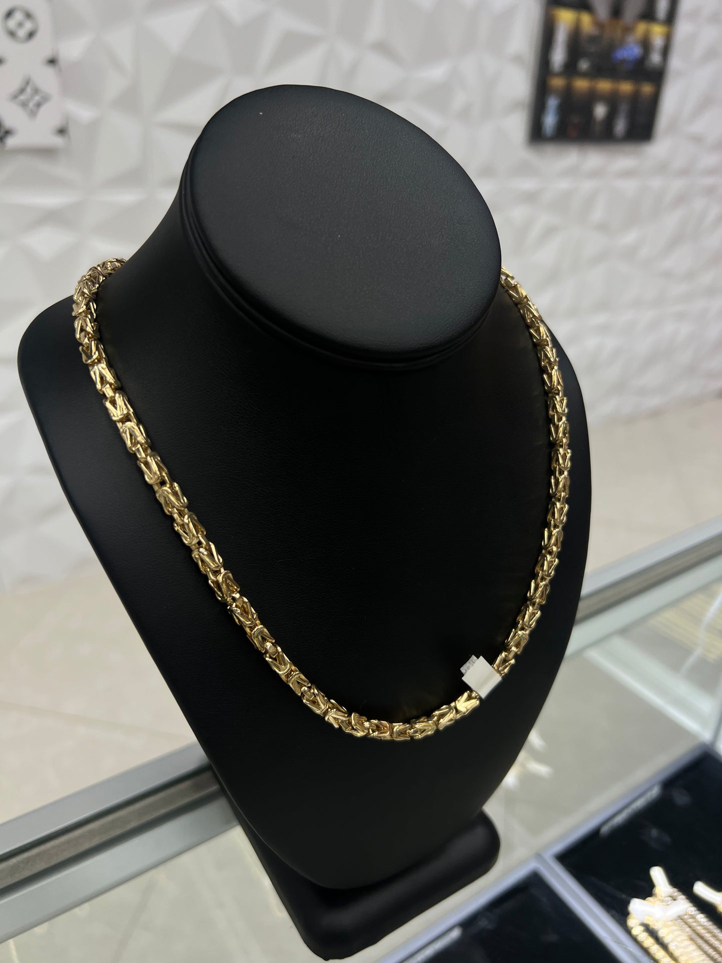10k Gold Byzantine Link 4MM